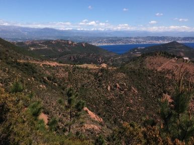 hiking in the cote d'azur